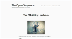 Desktop Screenshot of opensequence.net