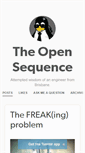 Mobile Screenshot of opensequence.net